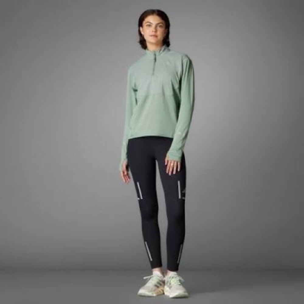 Adidas Running 3/4 Pullover Jacket - image 4